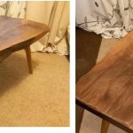 Table en bois massif