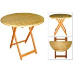 Table pliante en bois