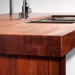 Encimera de cocina de madera