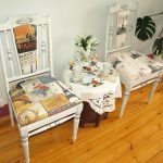 Decoupage Chairs Paris Corner