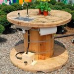 Table ronde de forme pratique