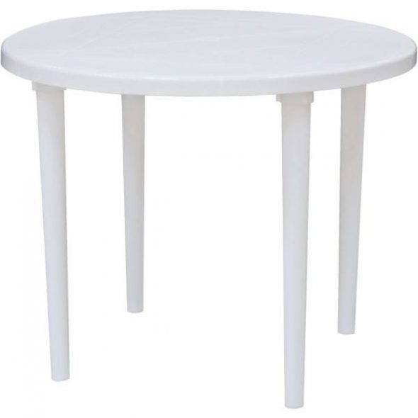 Table en plastique