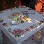 Découpage blanc décor de table