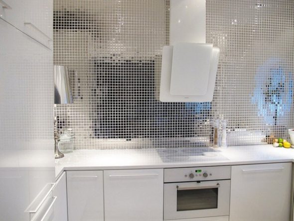 Mosaïque miroir à la mode