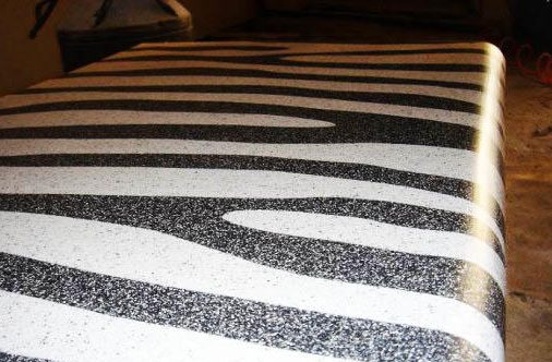 Décoration au pochoir