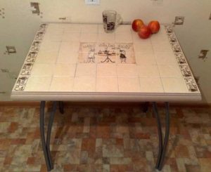 Table en céramique