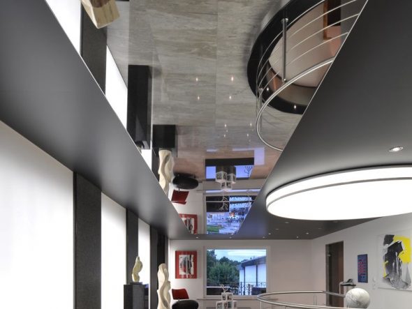 Plafond miroir extensible