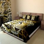 Couverture décorative avec un tigre