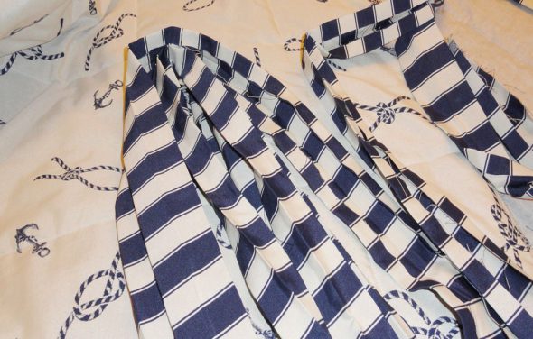 Bordure en tissu