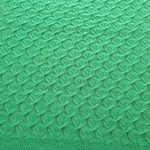 Plaid vert pour enfants avec un motif intéressant