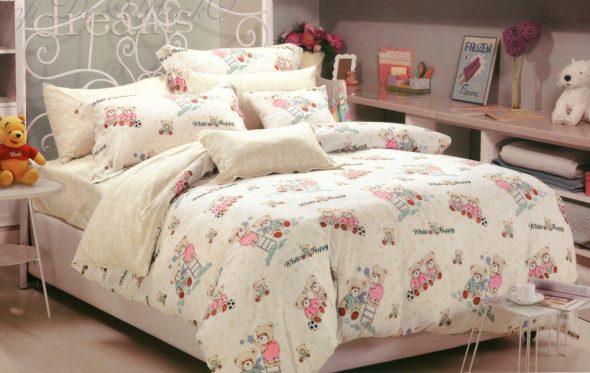 Literie pour enfants du satin