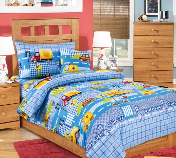 Lit bébé en percale