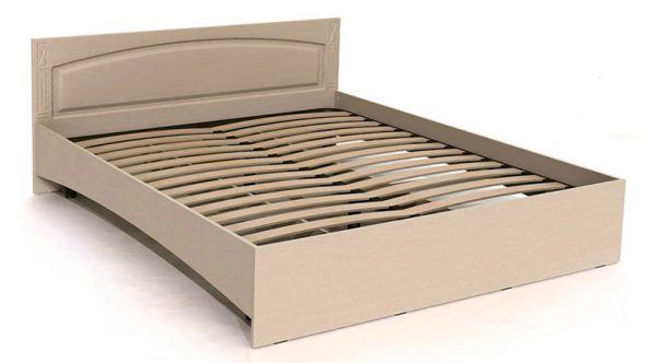 Cadre de lit en bois aggloméré