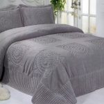 Set housse et taies d'oreiller en microfibre décoratives
