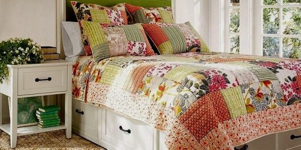 Couvre-lit patchwork