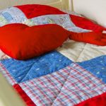 Couvre-lit de bébé patchwork doux