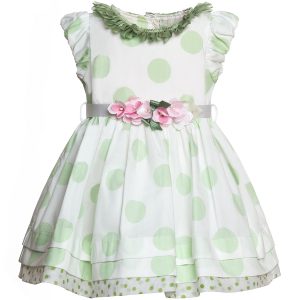 Robe à pois et