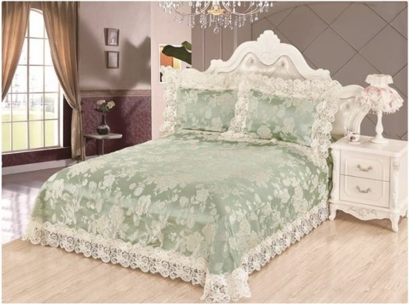 Couverture jacquard