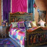 Couvre-lit de style oriental