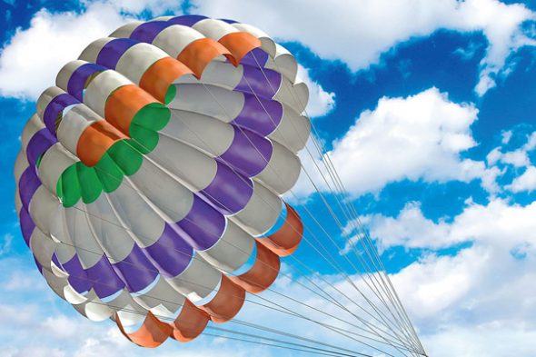 Percale technique pour parachutes
