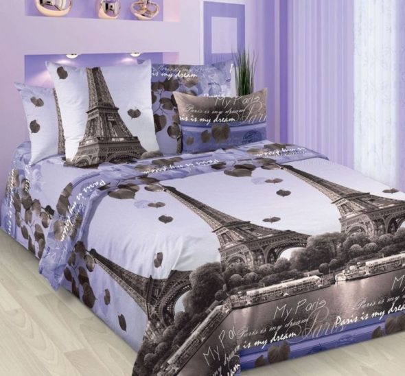 Linge de Lit Romance de Paris