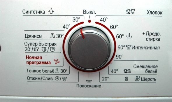 Waschmodus Synthetik