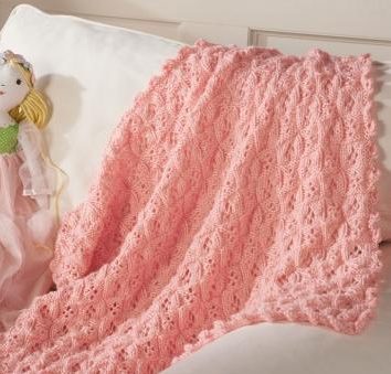 Couverture rose pour enfants