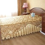 Couverture dorée faite maison avec un retard