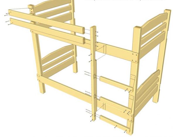 Construire les escaliers