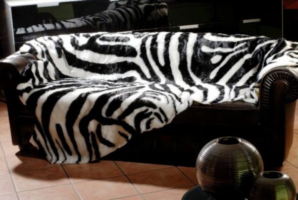 Couvre-lit doux et moelleux chic