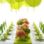 Tafelkleed voor het serveren van feestelijke tafel