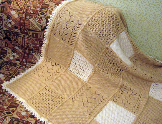 Plaid bicolore élégant