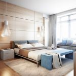 Couvre-lit strict pour une chambre moderne