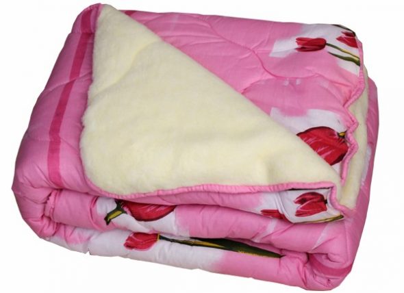 Couverture double face chaude