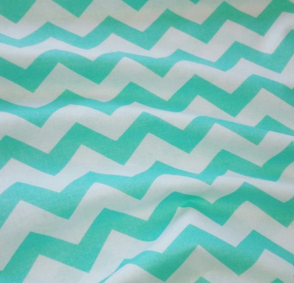 Calico avec des zigzags