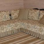 Housse de canapé jacquard