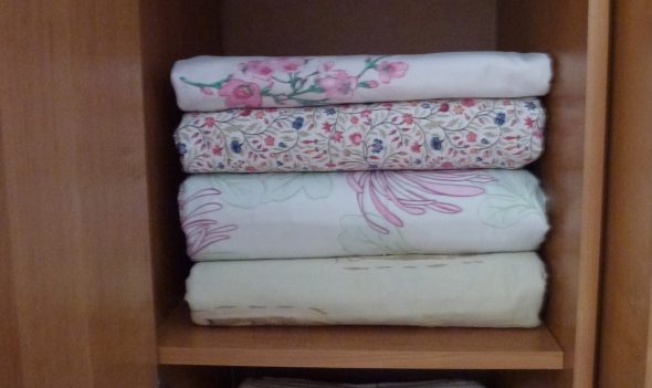 Linge en piles