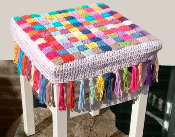 Couverture de tabouret