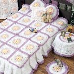 Motifs floraux pour la chambre d'une fille