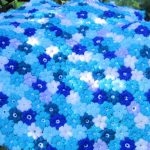 Belle couverture de fleurs Forget-Me-Not