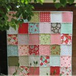 Une petite couverture de bouts individuels