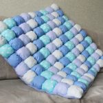 Couverture de bonbon bleue