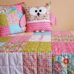 Couverture de couette pour les filles en technologie de patchwork