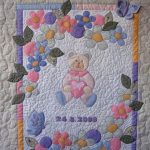 Courtepointe à la main en technique de patchwork