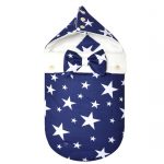 Enveloppe bébé chic avec astérisques