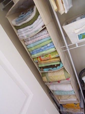 Étagère suspendue en tissu