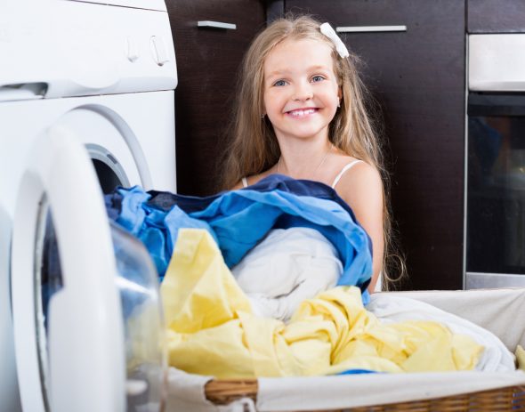Laver les vêtements de bébé