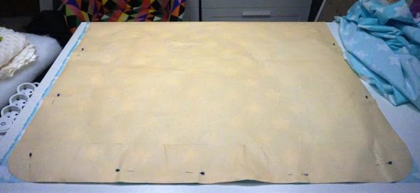 Faire un motif sur le tissu