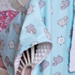 Couverture douce avec des moutons