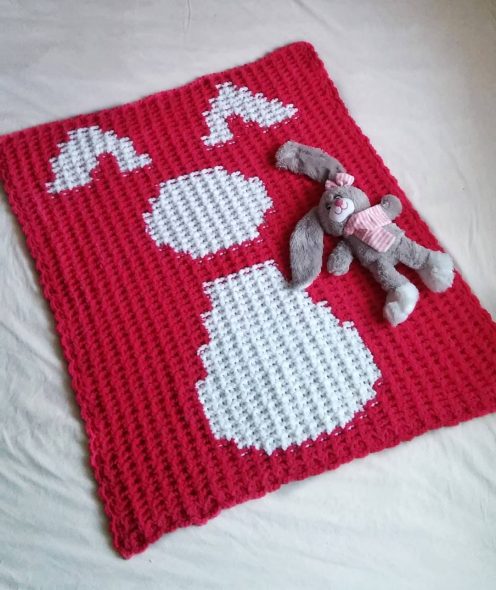 Bonnet en peluche